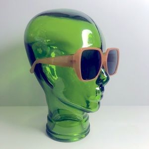 URBAN OUTFITTERS (YOU CAN HIDE BEHIND ME IF YOU WANT) FUNKY SUNGLASSES ORANGE